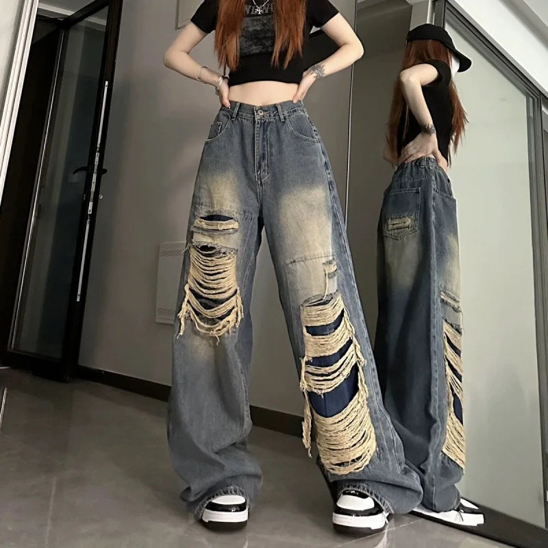 Baggy Ripped Jeans